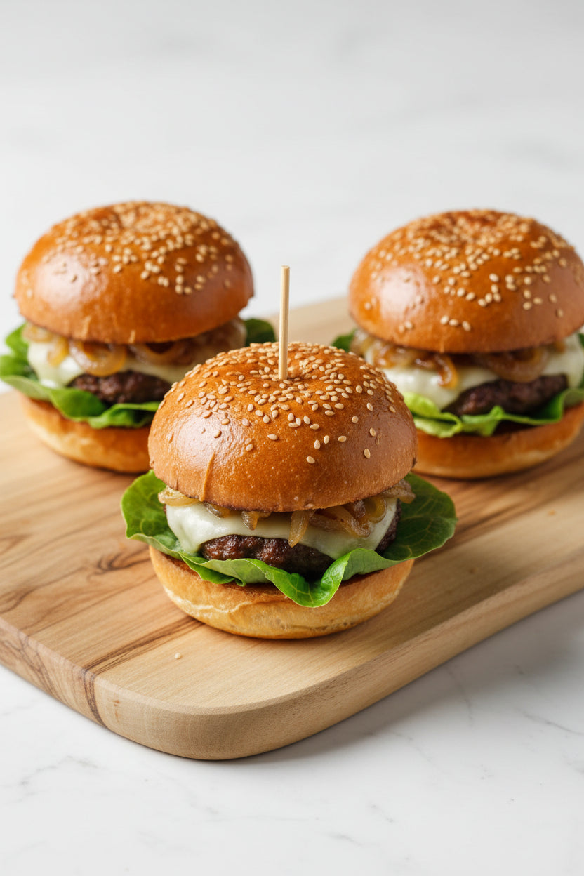 Bandeja 6 mini burguer